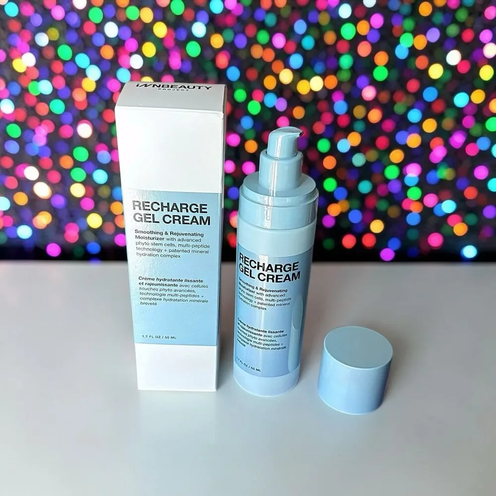 INN BEAUTY PROJECT Recharge Gel Cream Refillable Full Size 1.7 fl oz NIB